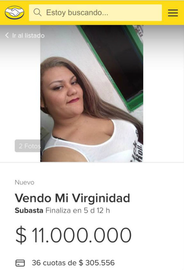 Despertar Melancólico compañero El curioso caso de una mujer que subasta su virginidad en internet |  ElPalpitar.com